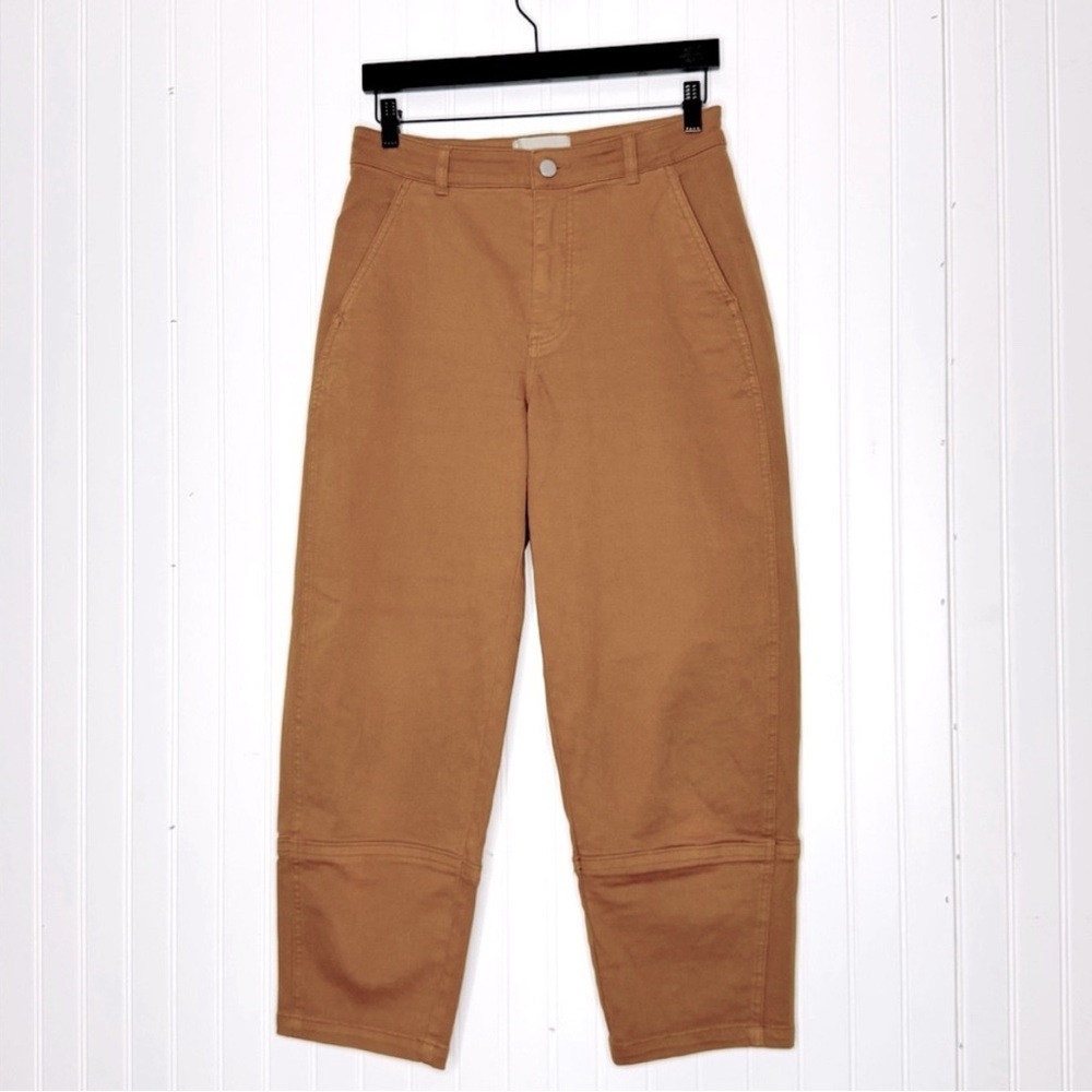EVERLANE The Utility Barrel Pants Lagenlook Minimalist Crop Size 6 - Picture 3 of 13
